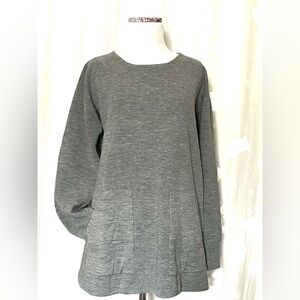 J Crew Knit Merino Wool Tunic Sweater with pockets